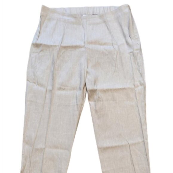 J JILL Linen Stretch Pants || EUC || Medium Petite - Picture 1 of 12